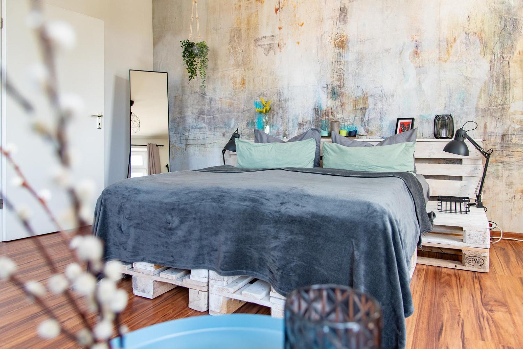 Industriecharme Apartment - Nespresso, Netflix, Wifi, Zentral, Messe Chemnitz Luaran gambar