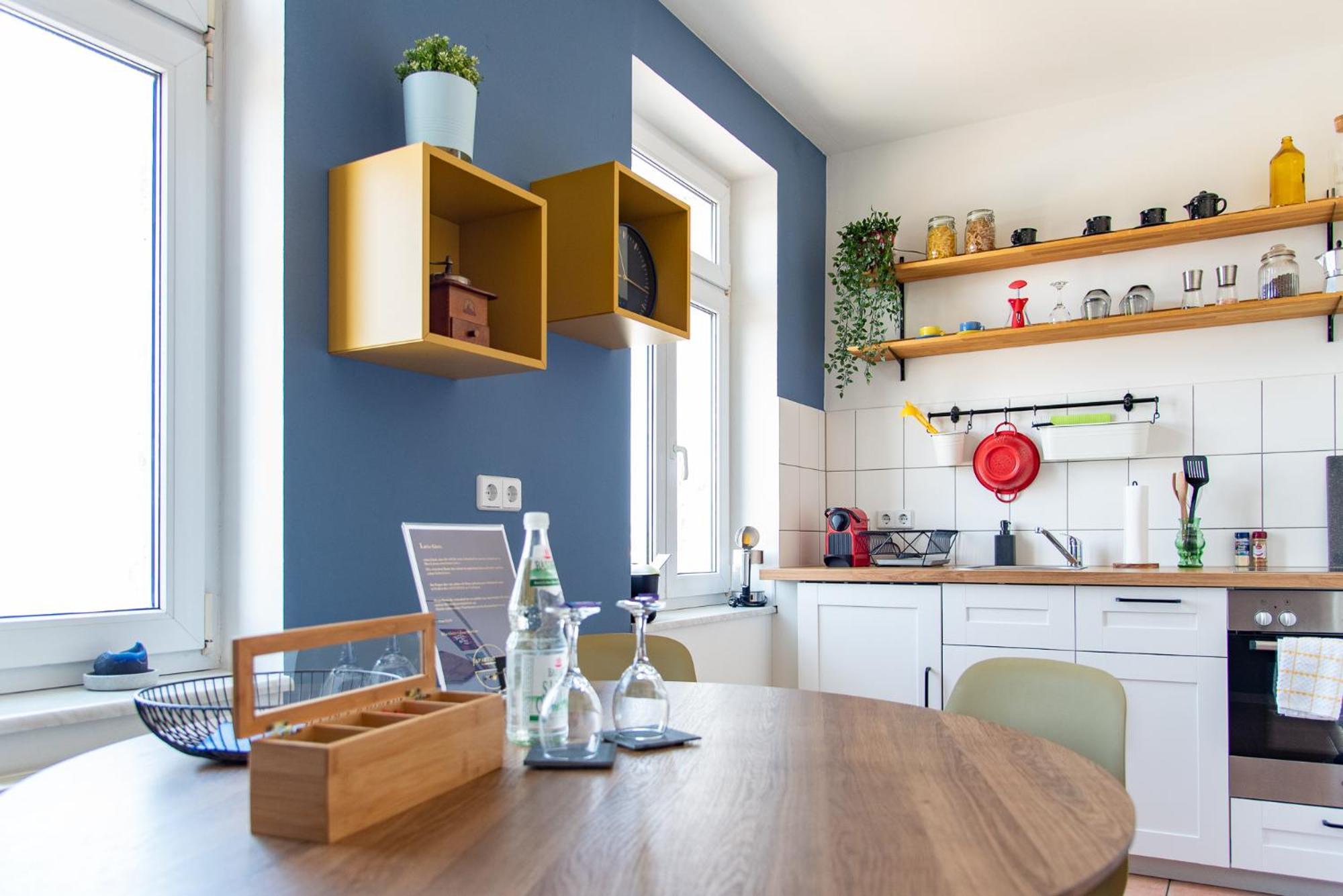 Industriecharme Apartment - Nespresso, Netflix, Wifi, Zentral, Messe Chemnitz Luaran gambar
